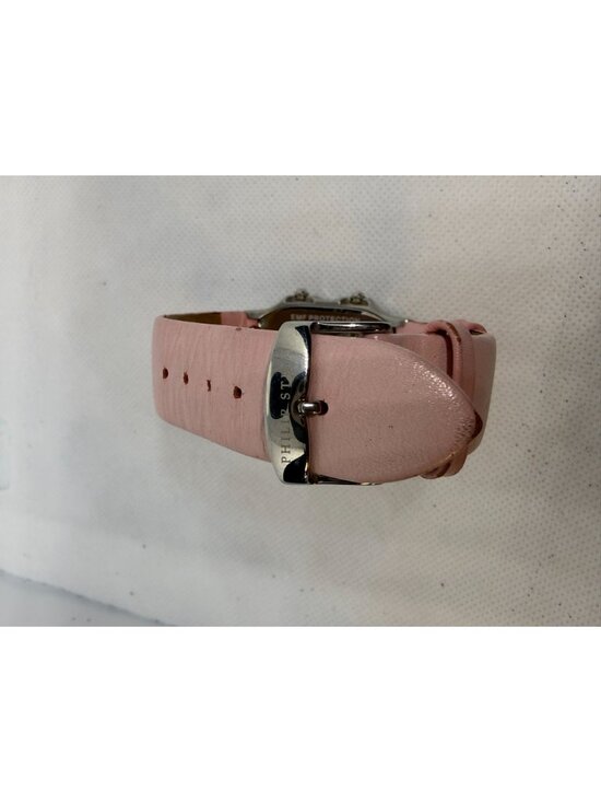 Philip Stein Teslar Women Dual Dial White Roman Pink Leather Bracelet Watch main image 5
